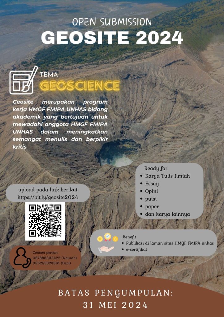OPEN SUBMISSION GEOSITE 2024 – HMGF FMIPA Unhas